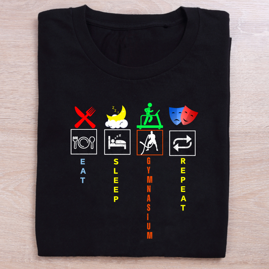Standard Crew Round Neck Cotton T Shirt | GYM